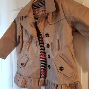 Urban Republic long jacket size 3T Tan in color